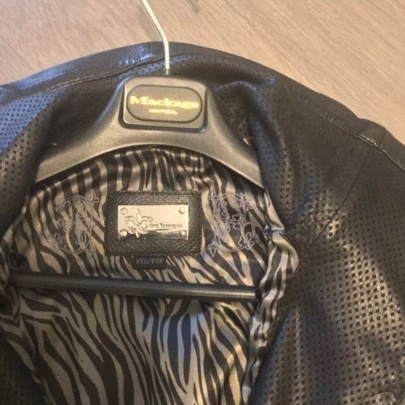 Mackage Leather Jacket - Picture 5 of 5